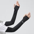thumbnail image 3 of Caywon Arm Sleeves for Men and Women UV Sun Protection Cover Up Baseball Basketball Football Golf Running Abrasions Protective Arm Sleeve, 3 of 3