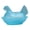 Matte Blue, variant on Zonest Glass Candys Jar with Lid Hen on Nest Candy Dish,Candy Cookie Jar Biscuits Food Storage Container Decorative Snacks Bowl