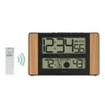 thumbnail image 3 of La Crosse Technology Atomic Digital Clock with Temperature and Moon Phase, Oak finish, 513-1417, 3 of 7