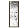 thumbnail image 2 of ArtToFrames 15" x 46" Black Panel With Gold Lip Picture Frame, 15x46 inch Multi Wood Poster Frame (WOM-5092),  Pack, 2 of 7