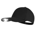 thumbnail image 2 of CHUANK Hands-Free LED Hats for Men  5 LED Battery Powered Headlamp Hat LED Flashlight Baseball Cap for Fishing Jogging Camping Hand Work  Black, 2 of 7