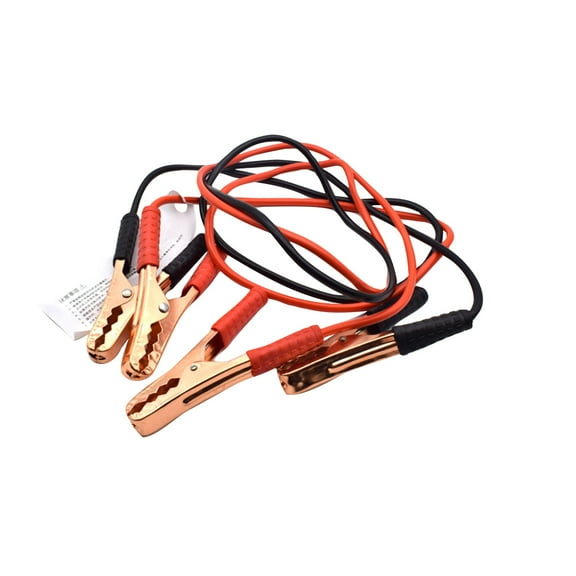 KONTONTY 1Pcs Heavy Duty Jumper Cables Emergency Cable for Drivers Copper Plastic 220X5cm