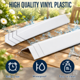 10 Wall Corner Guard 1-1/8 X 48 Inches White Vinyl - Walmart.com