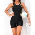 thumbnail image 4 of Charmo Women's One Piece Swimsuit Boyleg Racerback Athletic Training Bathing Suit, 4 of 7