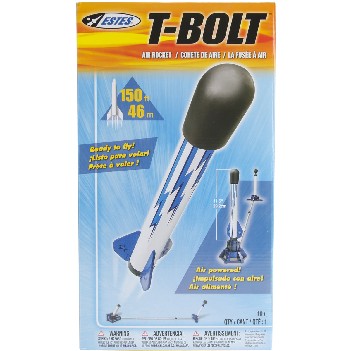 Estes T-Bolt Air Rocket Launch Set 