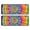 Colorful Rainbow Tie, variant on Kitchen Rugs Sets Of 2,Indigo Tie Dye Floral Mandala Anti Fatigue Kitchen Mat Rugs Non Slip Washable,Decorative Kitchen Floor Mats for Kitchen,Sink,Laundry,17"x47"+17"x47"