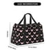 thumbnail image 3 of Balery Gradient Butterfly Bolsa de Gimnasio para Mujeres, Bolsa de Viaje con Bolsillo Húmedo, Bolsa de Fin de Semana para Mujeres, Bolsa de Viaje Resistente al Agua, 3 of 7