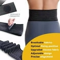thumbnail image 4 of Umbilical Hernia Belt for Men and Women - Abdominal Support Binder with Compression Pad - Navel Ventral Epigastric Incisional and Belly Button Hernias Surgery Prevention Aid, 4 of 6
