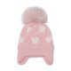 thumbnail image 1 of Gorro protector de orejas, diadema de rayas con lunares, gorro de punto para mujer en invierno., 1 of 6