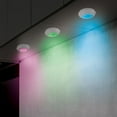 thumbnail image 1 of Merkury Innovations Multiglo Multicolor Puck Lights - 3-pack, 1 of 5