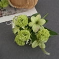 thumbnail image 4 of Kcavykas Handheld Wedding Flower Decoration Imitation Floral Handheld Bouquet, Artificial Flowers for Wedding & Home Decor, Elegant Faux Floral Wall Accent for Event and Party Decoration, 4 of 6
