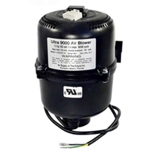 Air Supply of the Future 120V 1.5HP 7A 4 Pin Amp Cord Ultra 9000 Portable Spa Air Blower