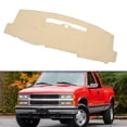thumbnail image 1 of Cubierta de tablero, alfombrilla de tablero para Chevy Silverado 2014-2018, poliéster beige, 1 of 1