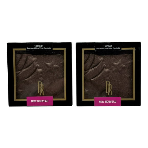 Black Radiance Color Perfect Highlighting Powder Sunkissed Glow 0.25 OZ DUO