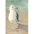 thumbnail image 2 of Cusson, Marie Elaine 23x32 Gold Ornate Wood Framed with Double Matting Museum Art Print Titled - Beach Bird, 2 of 4