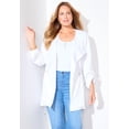 thumbnail image 3 of Catherines Women's Plus Size Ponte Utility Jacket, 3 of 6