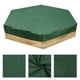 thumbnail image 2 of Cubierta para caja de arena con cordón Cubierta impermeable para piscina con arenero Cubierta protectora cuadrada para caja de arena Toldo para caja de arena de tela Oxford para el hogar Jardín, 2 of 8