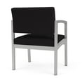 thumbnail image 3 of Pemberly Row Chaise d'Invité Surdimensionnée pour Réception-Acier Argenté-Noir, 3 of 5