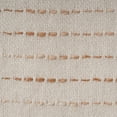 thumbnail image 4 of LR Home White/ Adobe Striped Ombre Farmhouse Flatweave Throw Pillow, 4 of 9