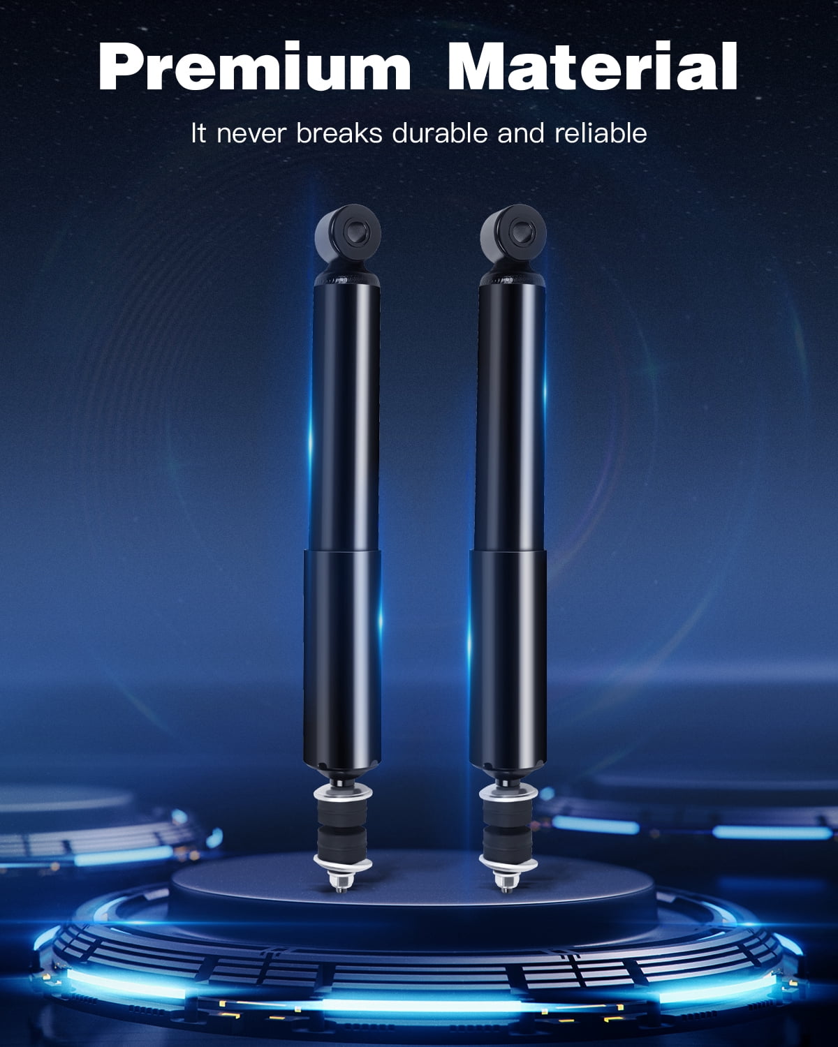 Set of 4 Shocks,ECCPP Shocks Absorbers for Nissan Fits 1998 1999 2000 2001 2002 for Nissan Frontier Front Rear Auto Shocks with 344427 37077 344429 37078 Gsa Shocks Black Shocks Amortiguadores