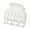 WHITE, variant on Small Claw Clips for Women Girls Double Row Teeth Medium Hair Clips Matte Claw Clips for Thin Hair No Slip Hair Clips for Short