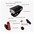 thumbnail image 4 of Luz Bicicleta  Wünd Usb Recargable Delantera Y Traser Ipx6, 4 of 5