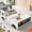 White + Pine-Full, variant on Twin Size Classic Car-Shaped Platform Bed with Wheels for Kids, Wooden Bed Frame for Bedroom, No Box Spring Needed,White