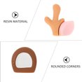 thumbnail image 2 of KAKOWELY Resin Animals Ears Decor 12 Pairs Resin Animals Ears DIY Mobile Phone Shell Props Hairband Making Accessory0.79"X0.79"X0.2", 2 of 5