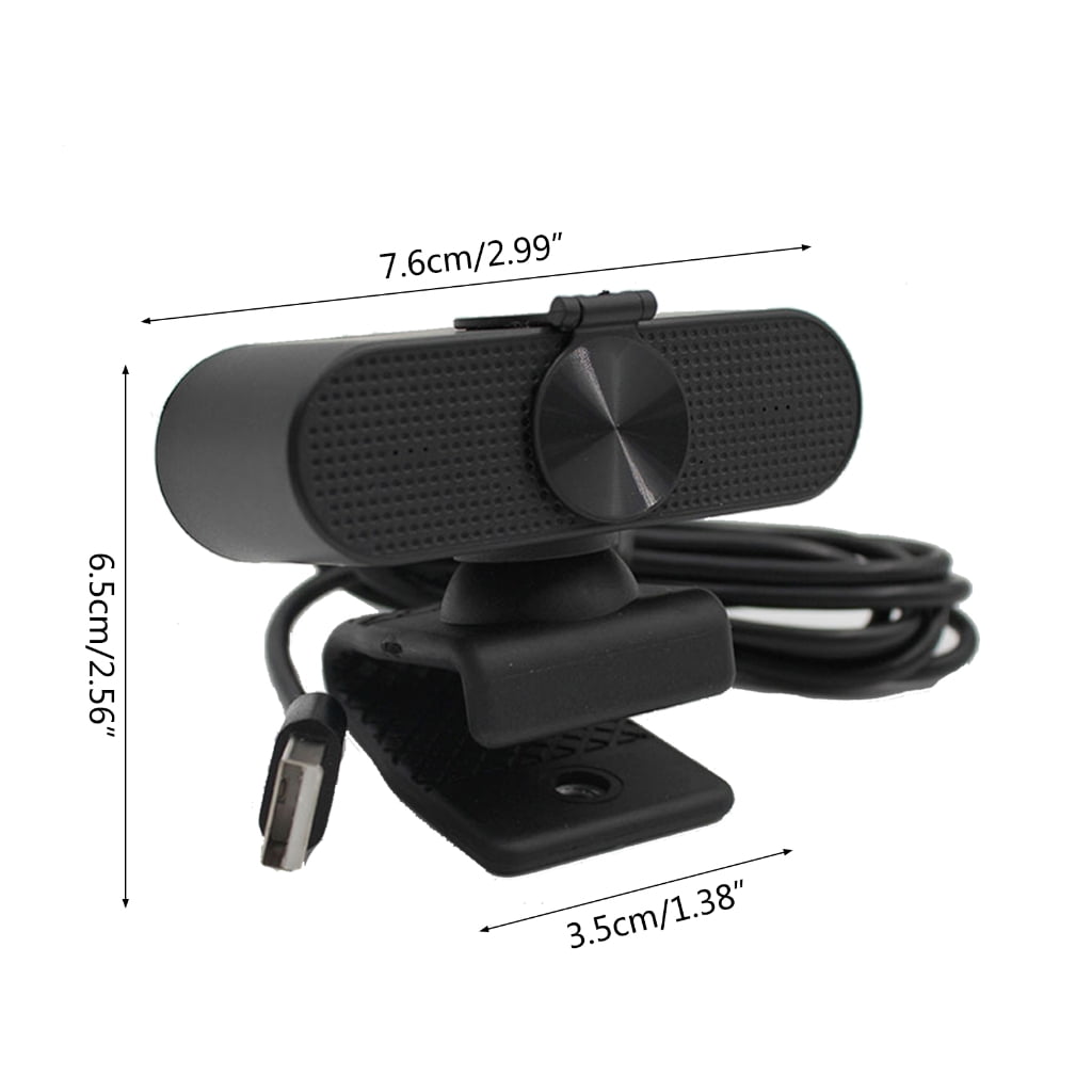 Drrntien Adjustable Webcam Free Drive Network Camera Noise Reduction for Online Class