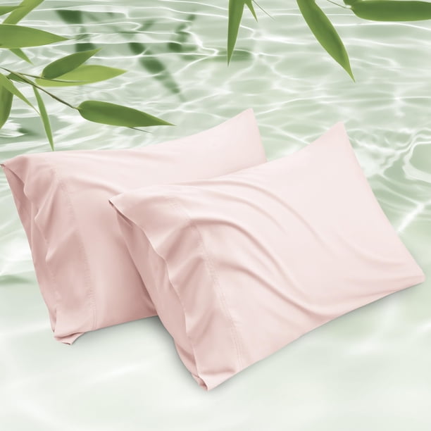 Fundas de Almohada Bedsure Enfriantes Tamaño Estándar Rosas Juego de 2
