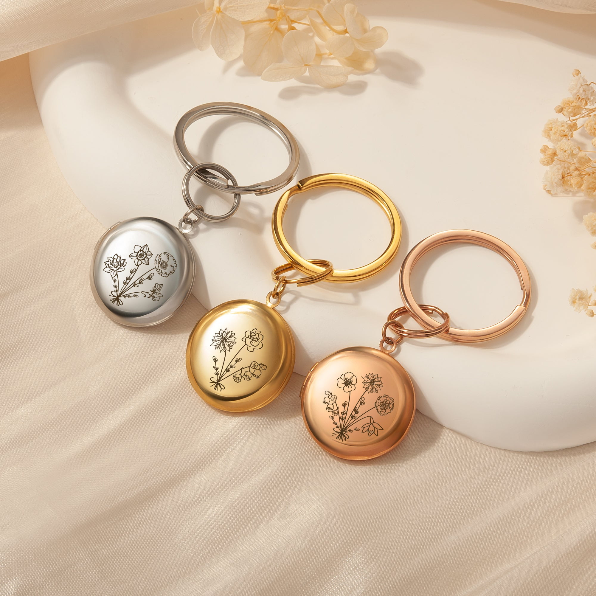 For Men Photo Locket Keychain Heart Locket Keyring The Sign