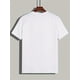 thumbnail image 3 of Camiseta MBDMBD con estampado de guitarra para hombre: cuello redondo informal, manga corta, algodón transpirable, lavable a máquina, perfecta para verano y deportes de ocio., 3 of 7