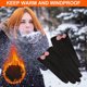 thumbnail image 1 of Guantes de invierno para mujer, forro polar térmico resistente al viento, antideslizante, para correr con pantalla táctil, estilo Bowknot para clima frío Wmkox8yii jkg3722, 1 of 4