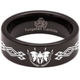 thumbnail image 5 of Spartan Helmet Tungsten Carbide Ring, 5 of 9