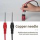 thumbnail image 5 of 16-Piece Super Sharp Multimeter Test Leads, Silicone Test Leads for Electronic Testing, Black Silver-Silver Red, 5 of 5