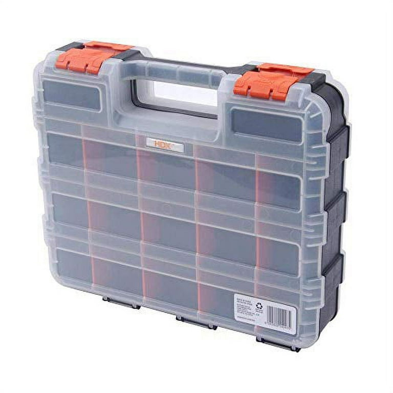 hdx 320028 34-compartment double sided organizer with impact