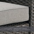 thumbnail image 2 of Grand Patio Outdoor Furniture, Patio Wicker Armless Single Sofa Couch Chair, Gray, 2 of 7