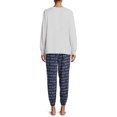 thumbnail image 3 of Warner Bros. Long Sleeve Round Neck Graphic Print Pajamas (Women's or Women's Plus) 2 Piece Set, 3 of 5