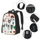 thumbnail image 2 of Easygdp Alpaca Flower Mochila de Gran Capacidad Minimalista Ideal para Escuela, Viajes y Uso Diario, 2 of 6