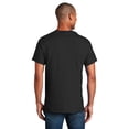 thumbnail image 3 of Gildan Men Lightweight T-Shirt, Softstyle Short Sleeve Crafting Tee - 100 cotton, Black, Sizes S-3XL, 3 of 6