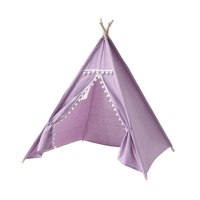 Tienda de campaña tipo tipi para niños CUTICAT violeta