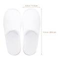 thumbnail image 4 of BRIGHTFUFU 5 pares de zapatillas desechables zapatillas de spa hotel hotel zapatillas para mujeres hombres, 4 of 7