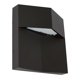 thumbnail image 2 of Lampara Muro Led Exterior Negra Luz Suave Cálida, 2 of 5