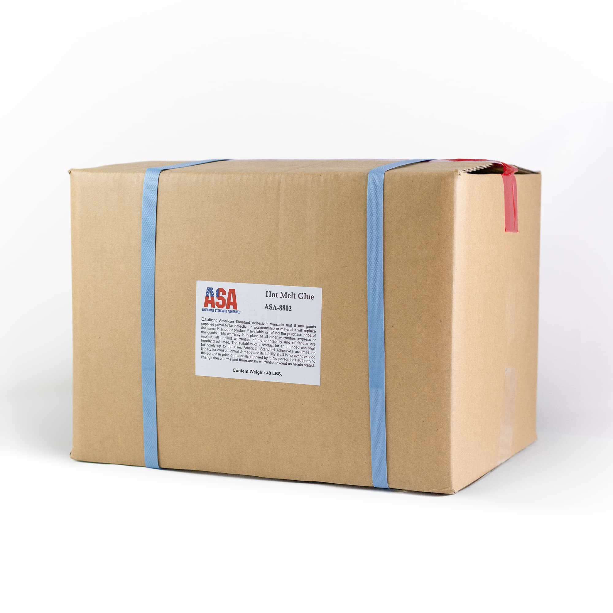 ASA Hot Melt Glue High Viscosity and Flexibility. Bonds to Foam, Wood, Metal, Glass, and More | 40 lbs