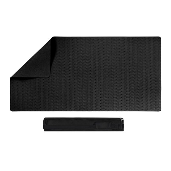 Feltectors Board Game Table Mahjong Neoprene Mat Card Table Cover with Carry Storage Case 2x4