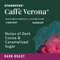 thumbnail image 3 of Starbucks K-Cup Coffee Pods, Dark Roast GJM1 Coffee, Caffè Verona for Keurig Brewers, 100% Arabica, 4 boxes (96 pods total), 3 of 3
