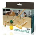 thumbnail image 4 of Perfect Life Ideas Indoor Mini Wooden Croquet Set, 8 Piece, 4 of 6