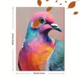 thumbnail image 3 of Colorful Pigeon Canvas Painting Dining Room Wall Art, 3 of 8
