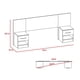 thumbnail image 2 of Cabecera Klik havana king size gris, 2 of 4
