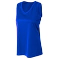 thumbnail image 2 of Ladies' Athletic Tank - ROYAL - XL, 2 of 3